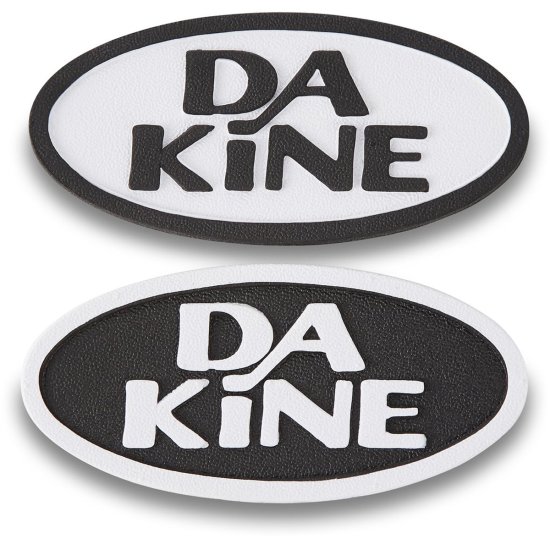 (image for) dakine retro oval stomp pad black white - Click Image to Close