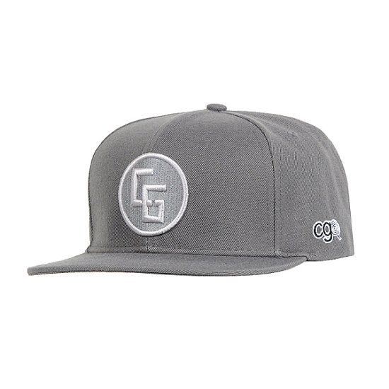 (image for) candy grind cg snapback hat grey - Click Image to Close