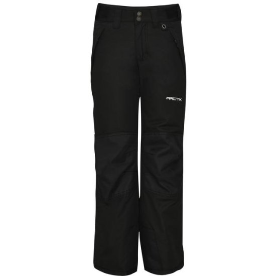 (image for) arctix snow pants w/ reinforced knees black - Click Image to Close