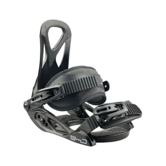 (image for) 540 junior snowboard bindings black - Click Image to Close