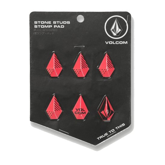 (image for) volcom stone stomp pad studs orange shock - Click Image to Close