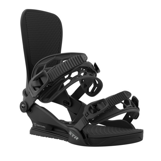 (image for) union str snowboard bindings black - Click Image to Close