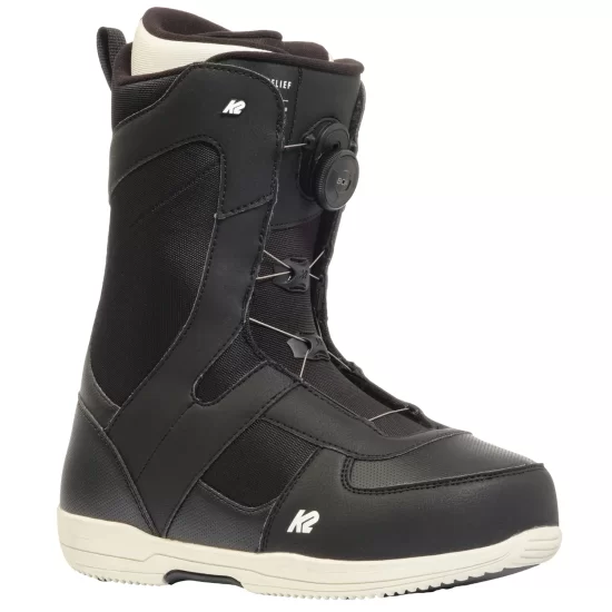 (image for) k2 belief women's snowboard boots black - Click Image to Close