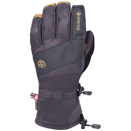 (image for) 686 linear men's gloves dark camo - Click Image to Close