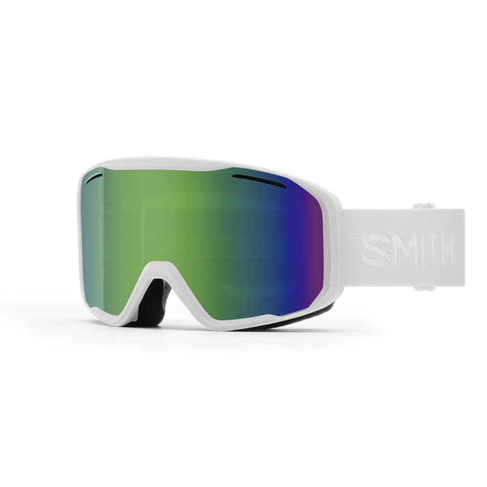 smith blazer goggles white green sol x lens