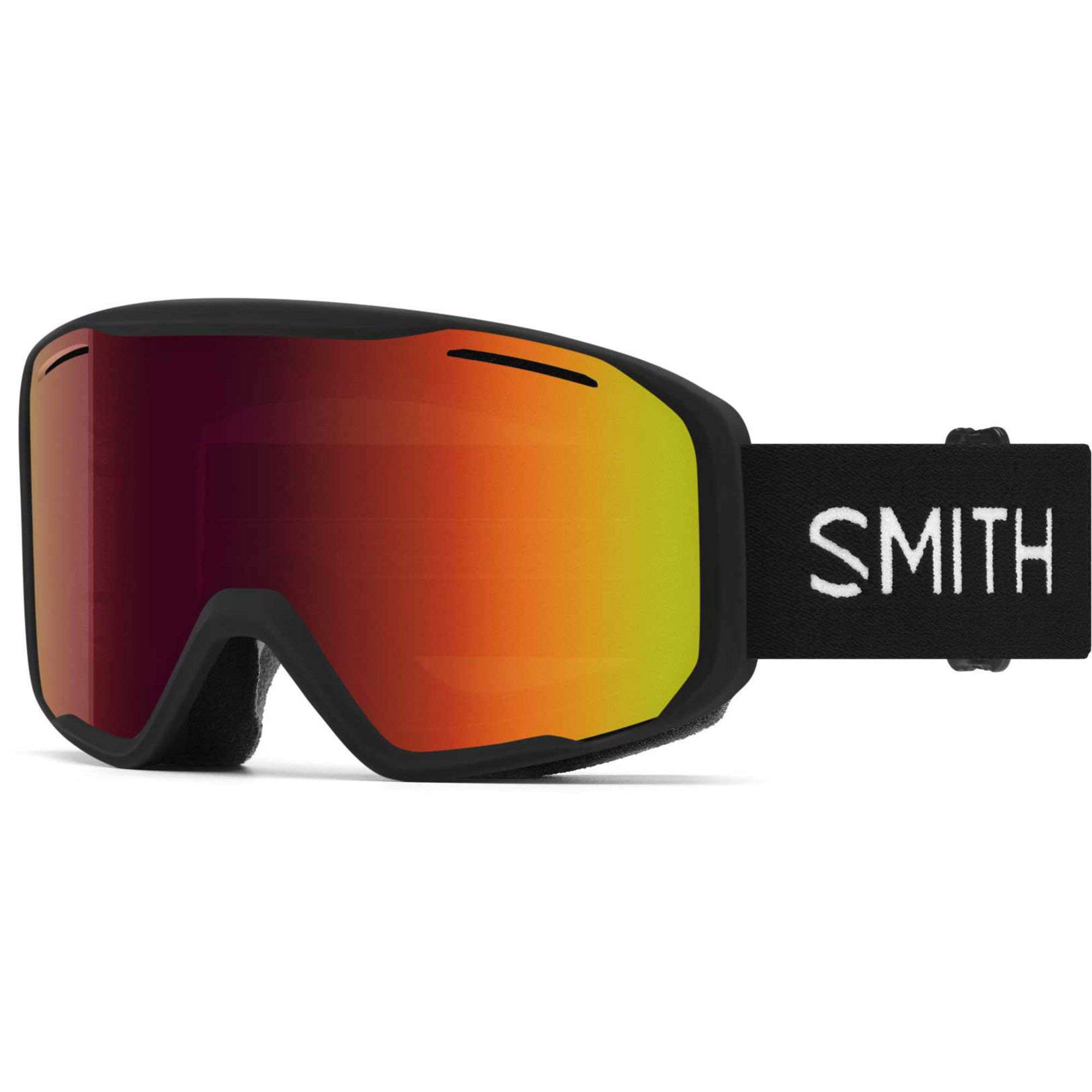 smith blazer goggles black red sol x lens