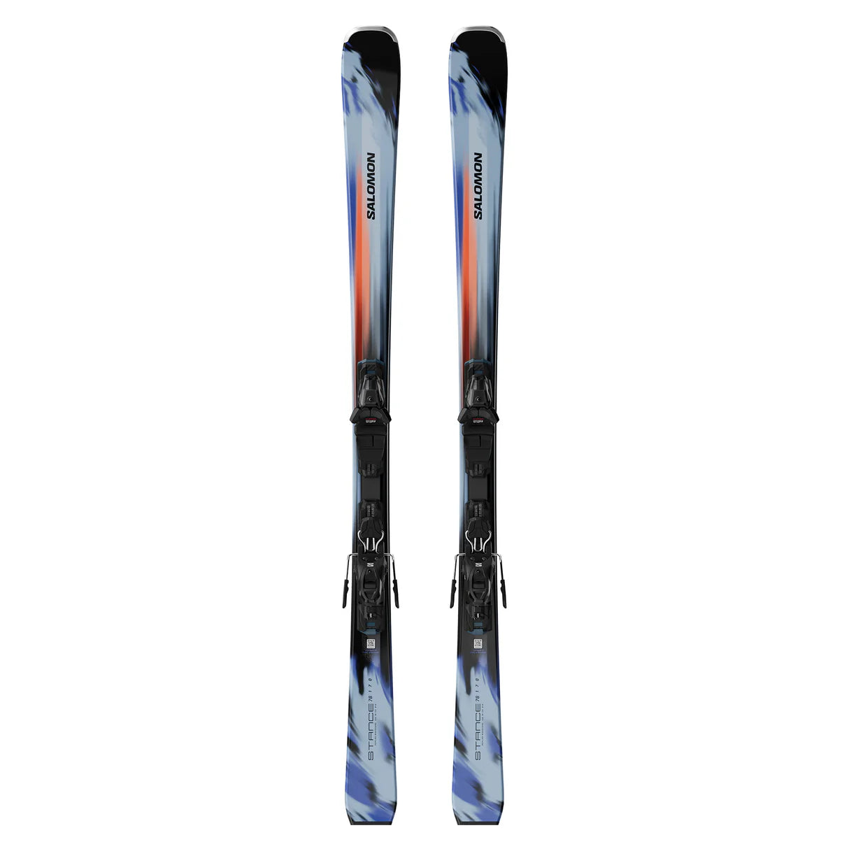 salomon e stance 76 skis with bindings