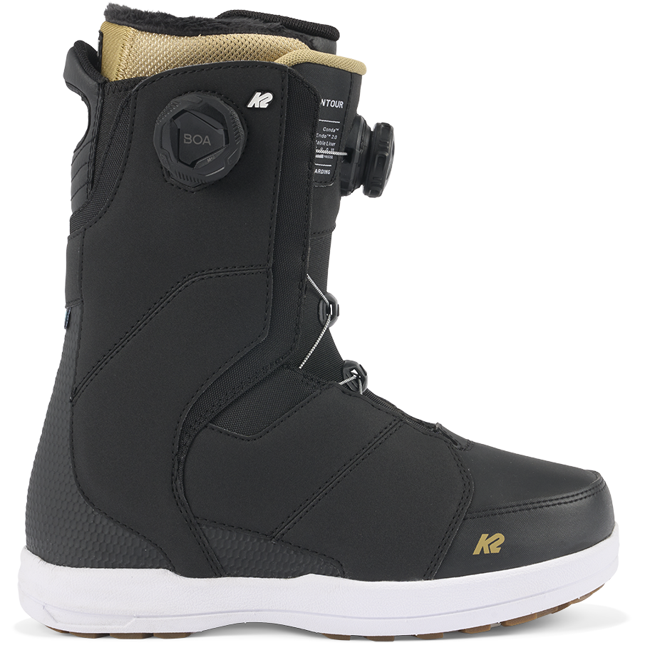 k2 contour womens snowboard boot black