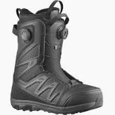salomon launch snowboard boots black