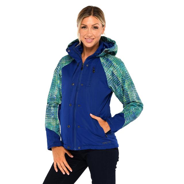 arctix womens moonbeam jacket windows print