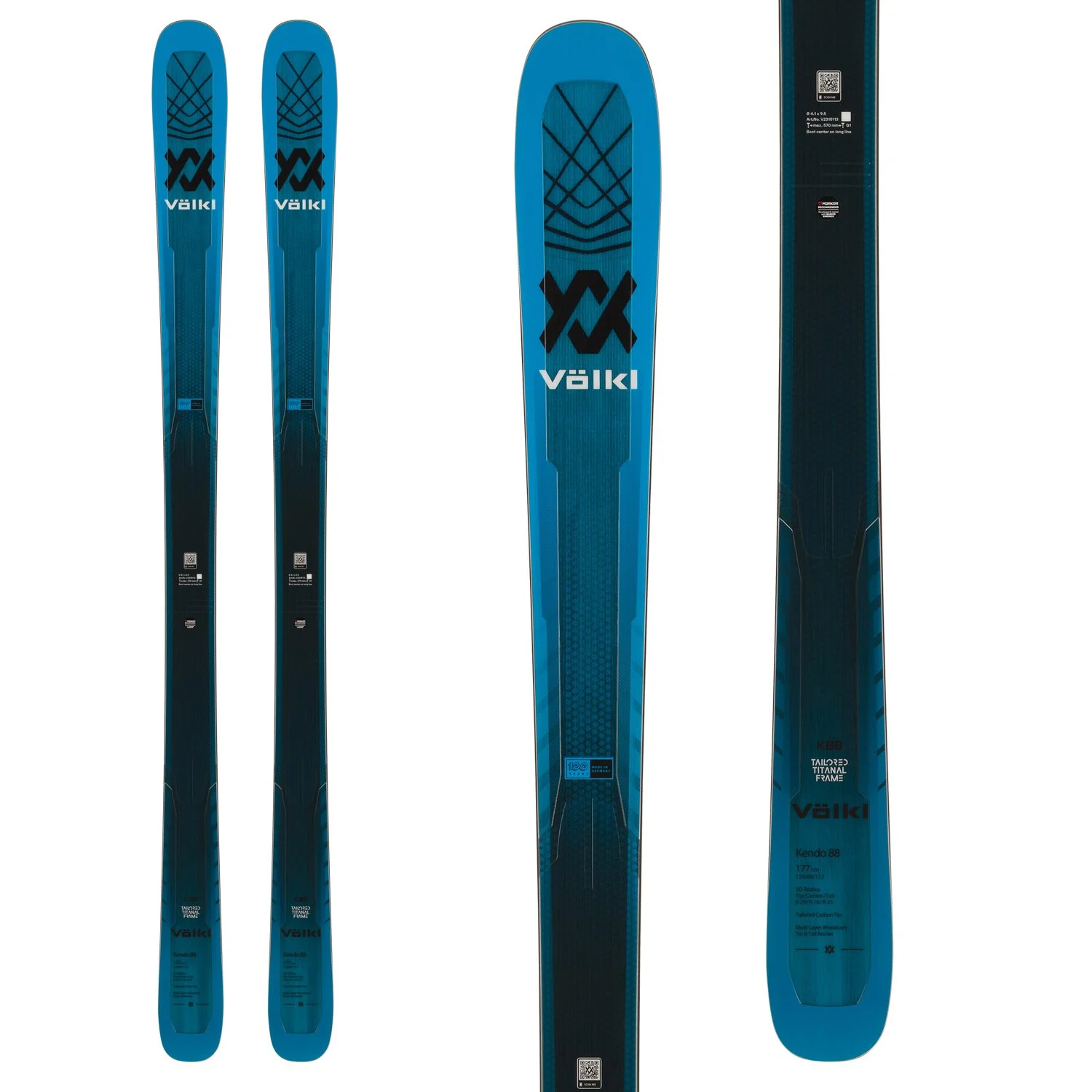 (image for) volkl kendo 88 skis